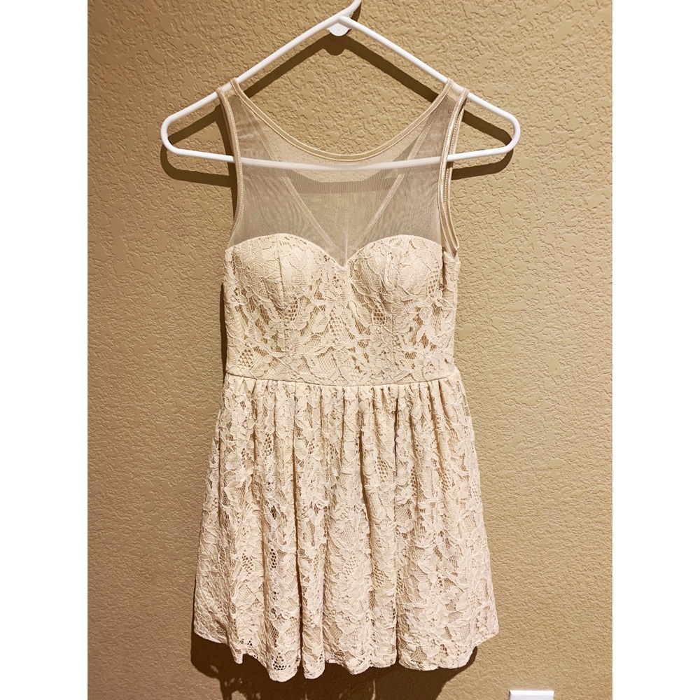 Semi formal lace dress